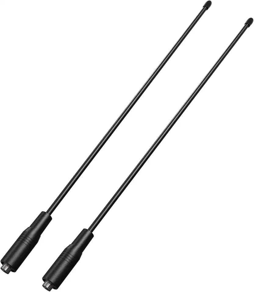 Radio Antenna 15.1-Inch Whip Antenna for Two Way Radio UHF 400-480MHz