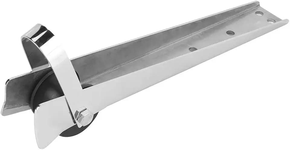 Akozon Boat Anchor Roller 316 Stainless Steel Bow Anchor Roller Bracket for Yacht Roller