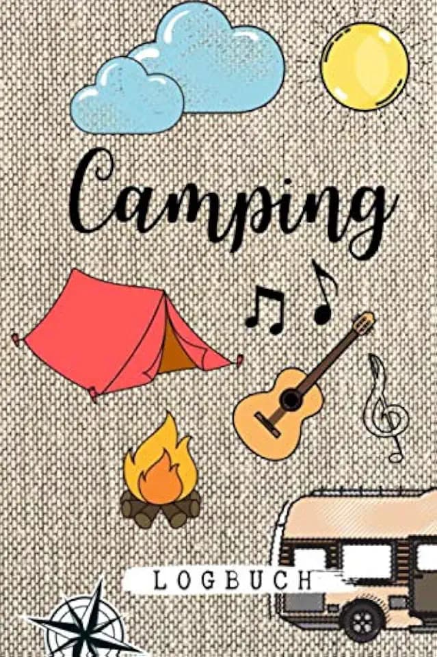 CAMPING LOGBUCH: Camping Logbuch punktiert für Reisen mit Camper, Van, Wohnwagen oder Wohnmobil zum Eintragen | Reisetagebuch | Vanlife Zubehör | Wohnmobil Geschenk