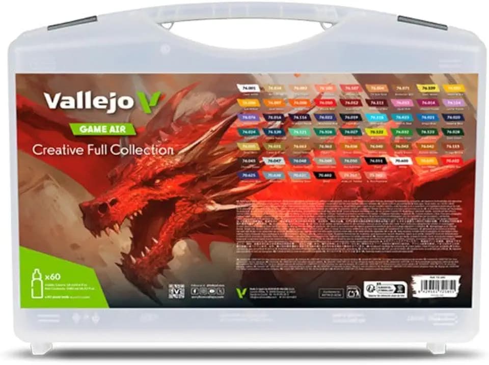 Vallejo 772185 - Farbkoffer Game Air, 60 x 18 ml -
