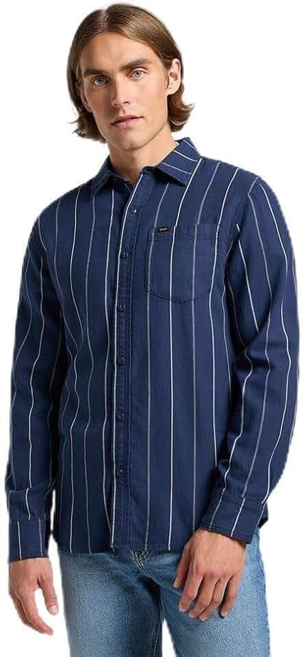 Lee - Hemd Herren - Relaxed Fit - Mercantile Shirt - Rost Terrakotta Karo