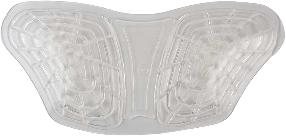 PFIFF 100759 Gel Sattelunterlage vorne, durchsichtig