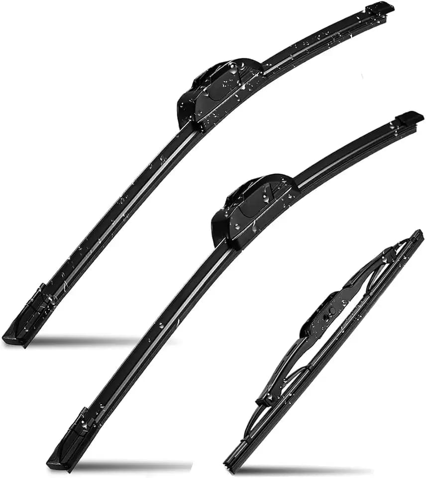 3 Wipers Factory Replacement for Chrysler Town & Country 2008-2016/Dodge grand caravan 2008-2020 Original Equipment Windshield Wiper Blades Set 26"+20"+16" (Set of 3) U/J HOOK