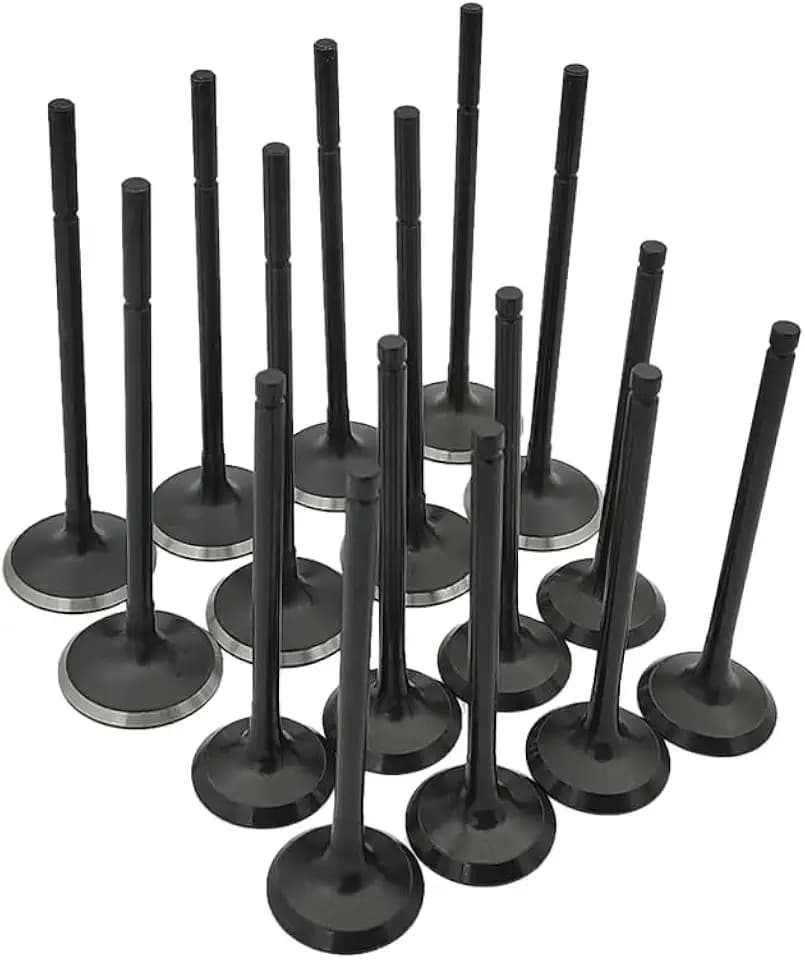 16Pcs Engine Intake & Exhaust Valves Kit Fits for Jaguar Land Rover 5.0T 2010-2020, Replaces LR010698, LR010698GEN, LR010863