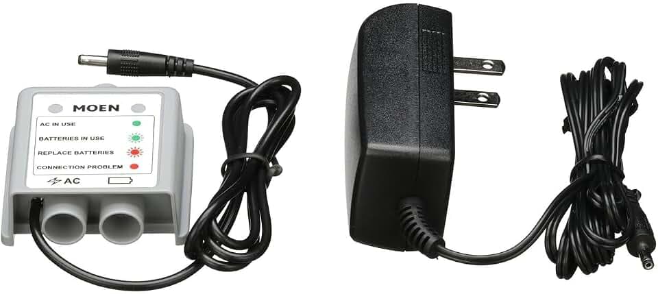 Moen AC Power Adapter Kit for MotionSense & Smart Kitchen Faucets, 169031