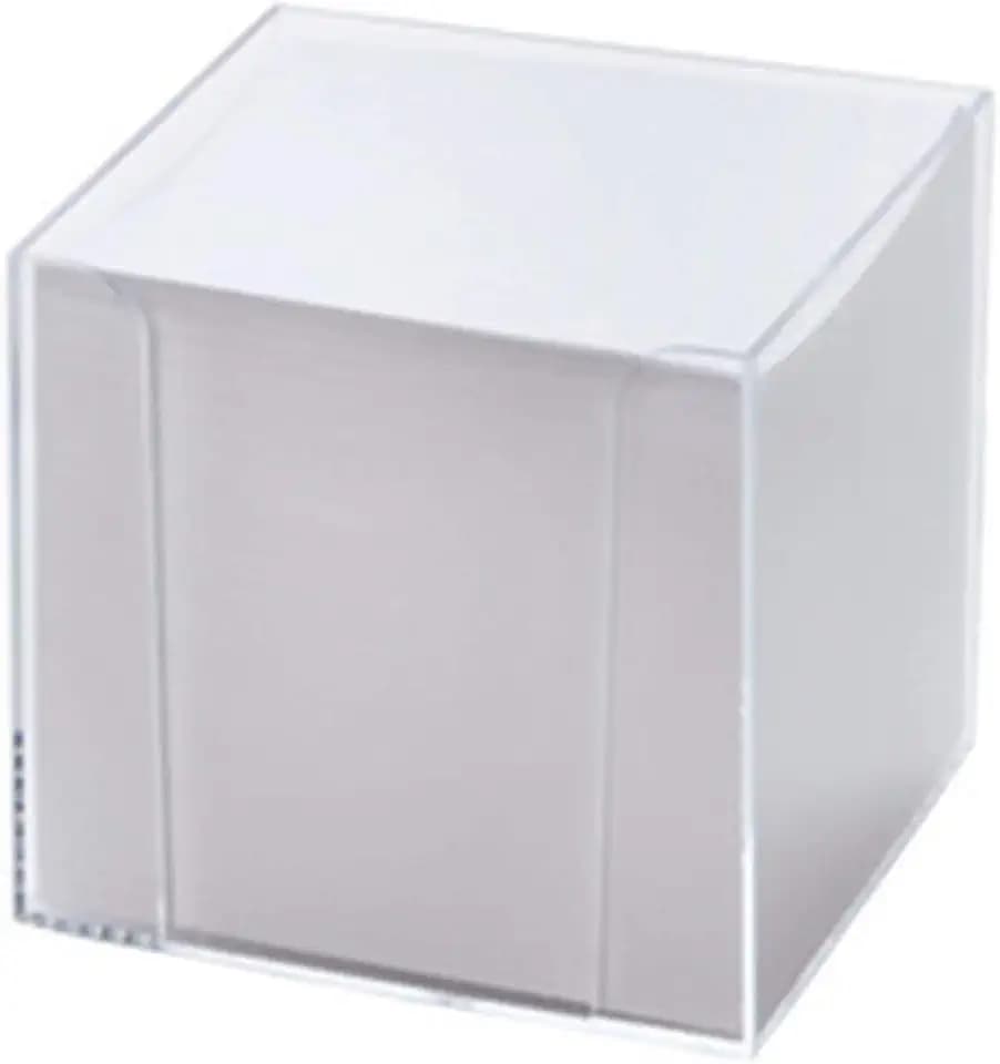 Folia Zettelbox glasklar/9900 95x95x95 mm