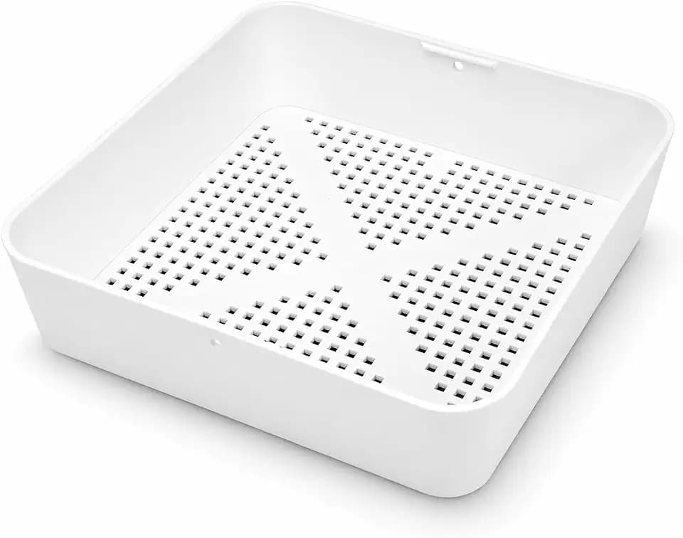 8.5" PP Floor Sink Drain Cover Plastic Strainer Drop-in Basket