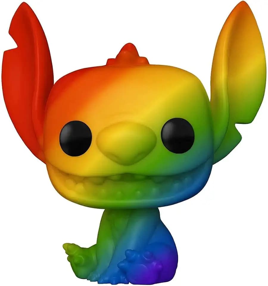 Funko Pop! Disney: Pride - Stitch - Regenbogen - Lilo and Stitch - Vinyl-Sammelfigur - Geschenkidee - Offizielle Handelswaren - Spielzeug Für Kinder und Erwachsene - Movies Fans