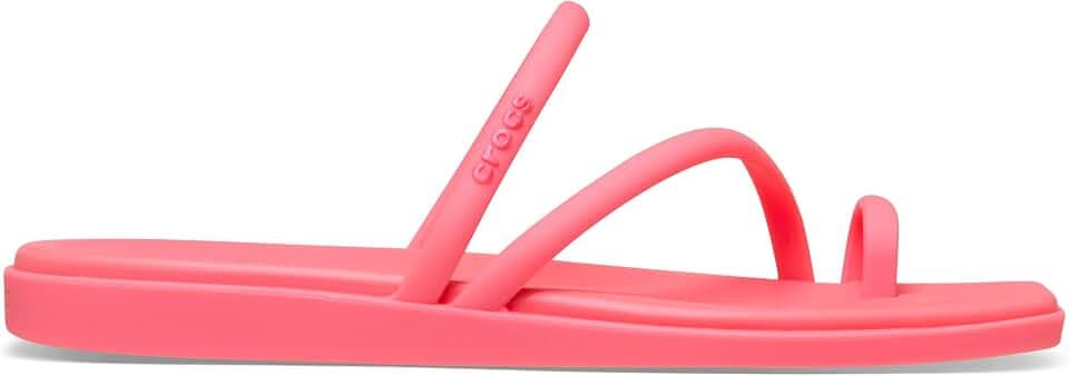 Crocs Damen Miami Toe Loop Sandal Flache Sandale