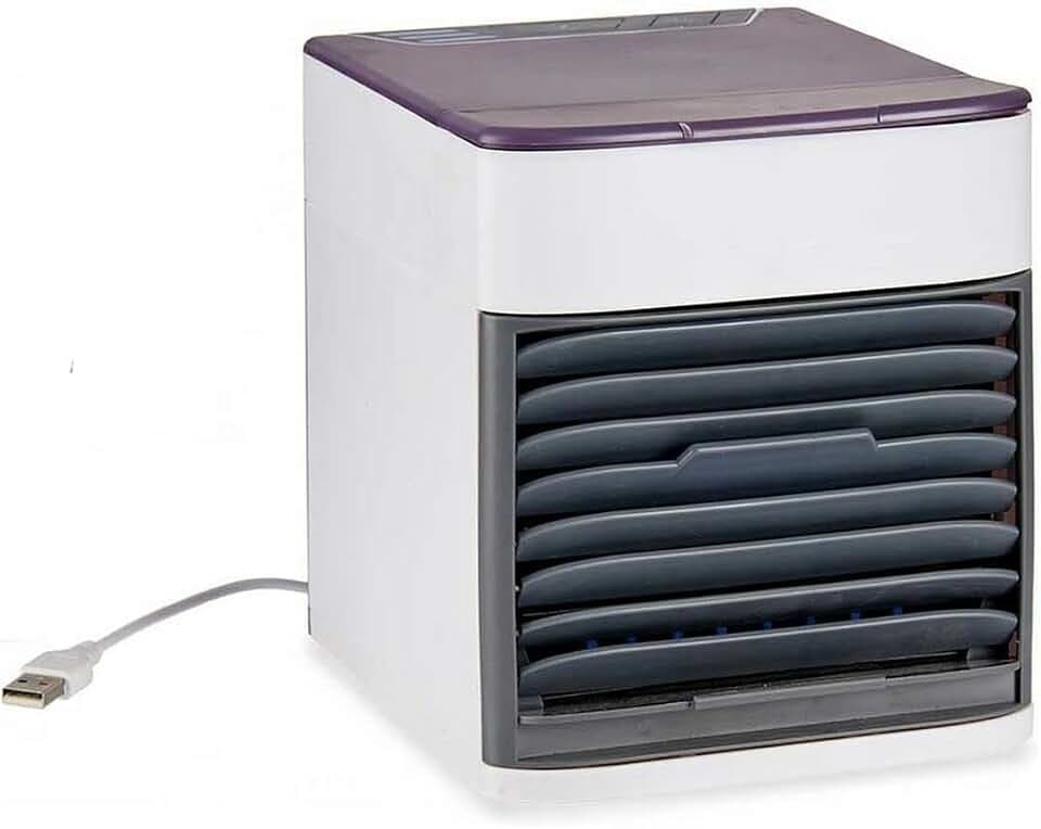 Argon Tragbarer Mini-Ventilator, mehrfarbig, Standard
