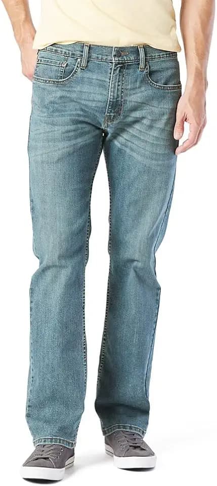 Levi Strauss Signature Gold Men's Relaxed Fit Flex Jeans