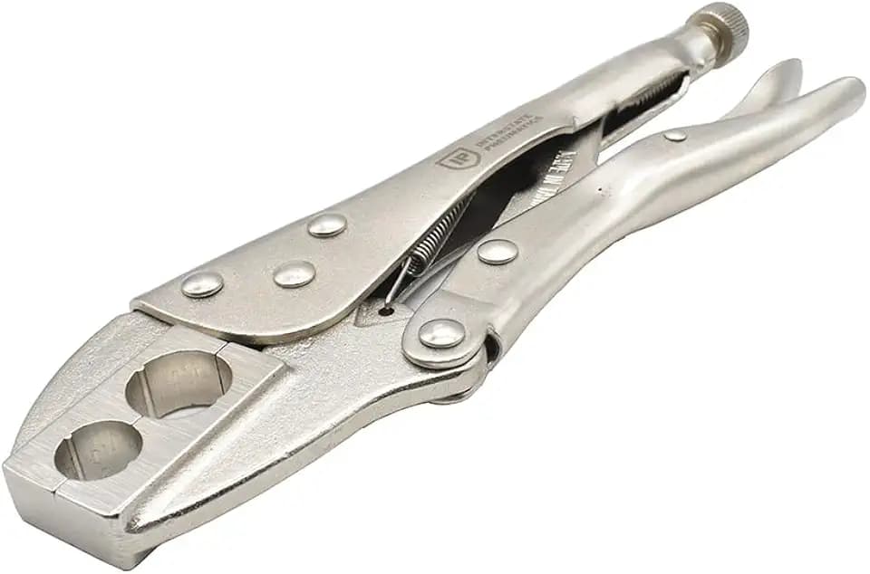 Interstate Pneumatics H6 V-Grip Type Crimper – 2 Opening 2 Dies for 1/4” & 3/8” Hose