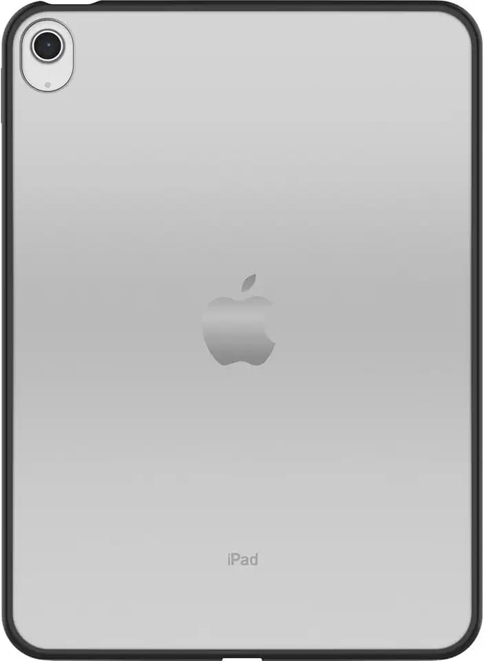 OtterBox iPad 10th Gen Prefix Case - BLACK CRYSTAL, ultra-thin, easy installation, raised edges protect camera & screen (Single Unit ships in Poly Bag, Ideal for Business Customers)