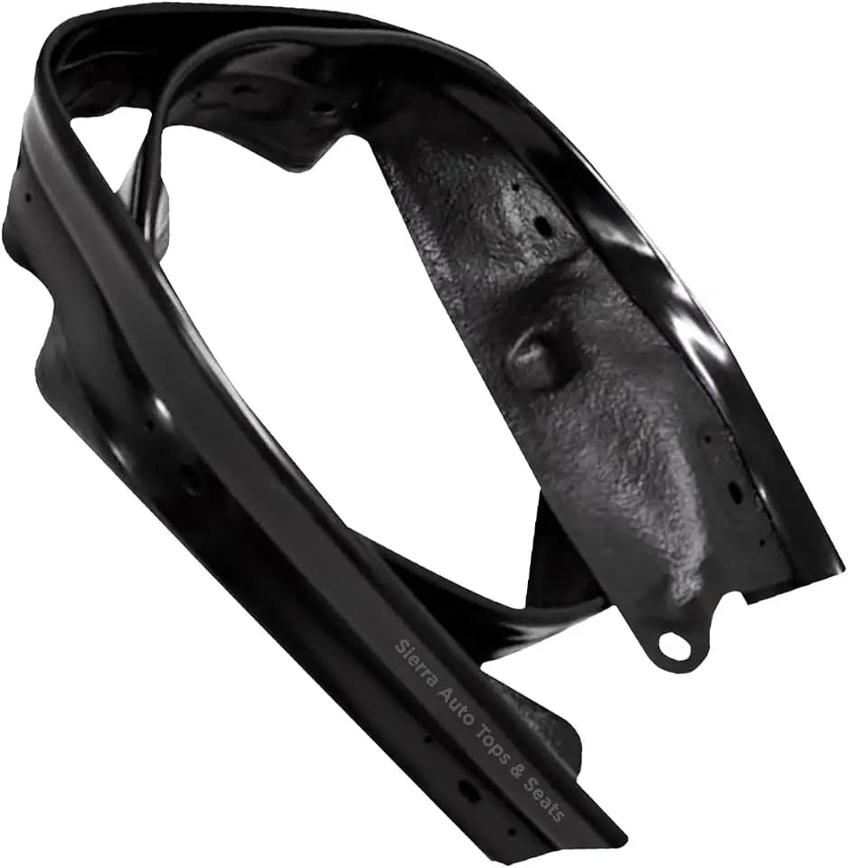 Sierra Auto Tops Replacement Rain Rails for Miata Convertible Top, fits Mazda Miata MX5 models 1990-2005, Premium Grade Rubber PVC, Black
