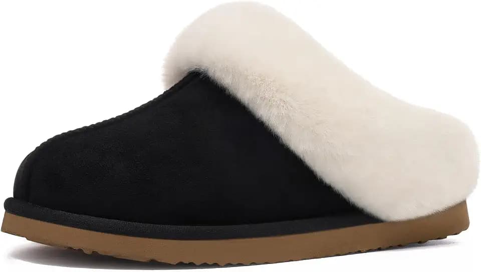 Litfun Plüsch Winter Warme Hausschuhe für Damen