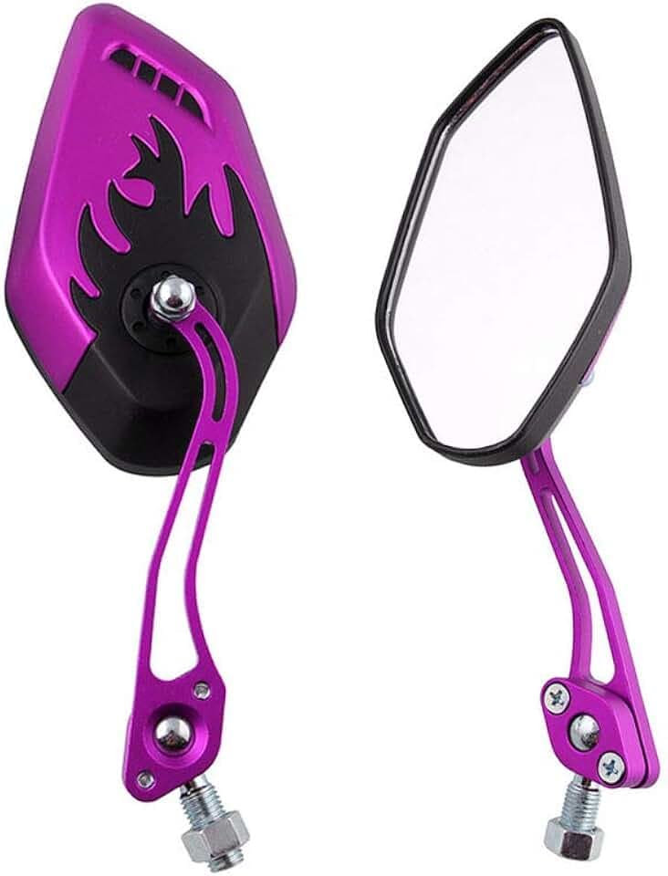 ESUPPORT Motorcycle Motorbike 8mm 10mm Rearview Side Mirror