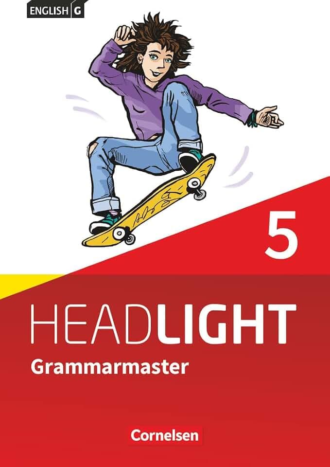 English G Headlight - Allgemeine Ausgabe - Band 5: 9. Schuljahr: Grammarmaster - Mit Lösungen
