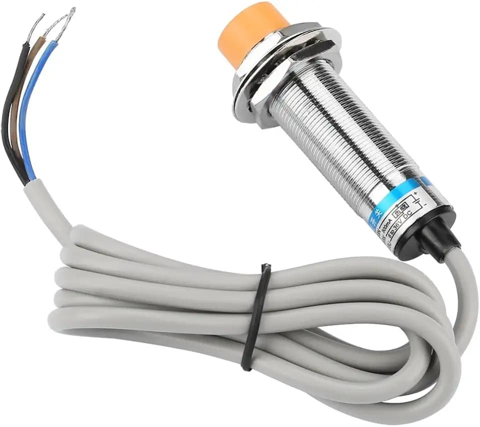 LJ18A3-8-Z/BX Inductive Proximity Sensor 8mm Detection Distance - DC NPN 3-Wire Normally Open for Industrial Automation Control,12-24V