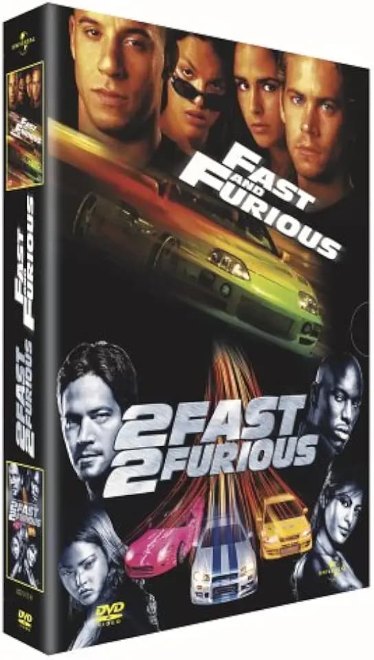 Fast and Furious / 2 Fast 2 Furious - Coffret 2 DVD