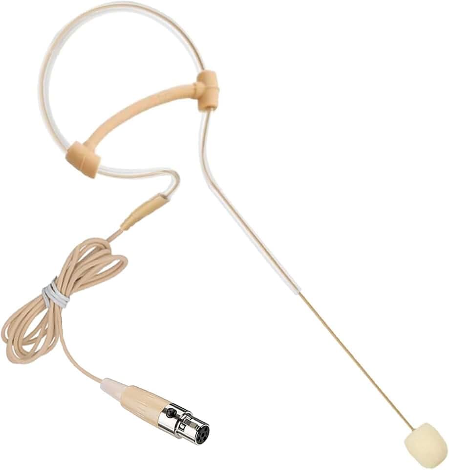 Single Earset Headset Microphone Compatible with Shure