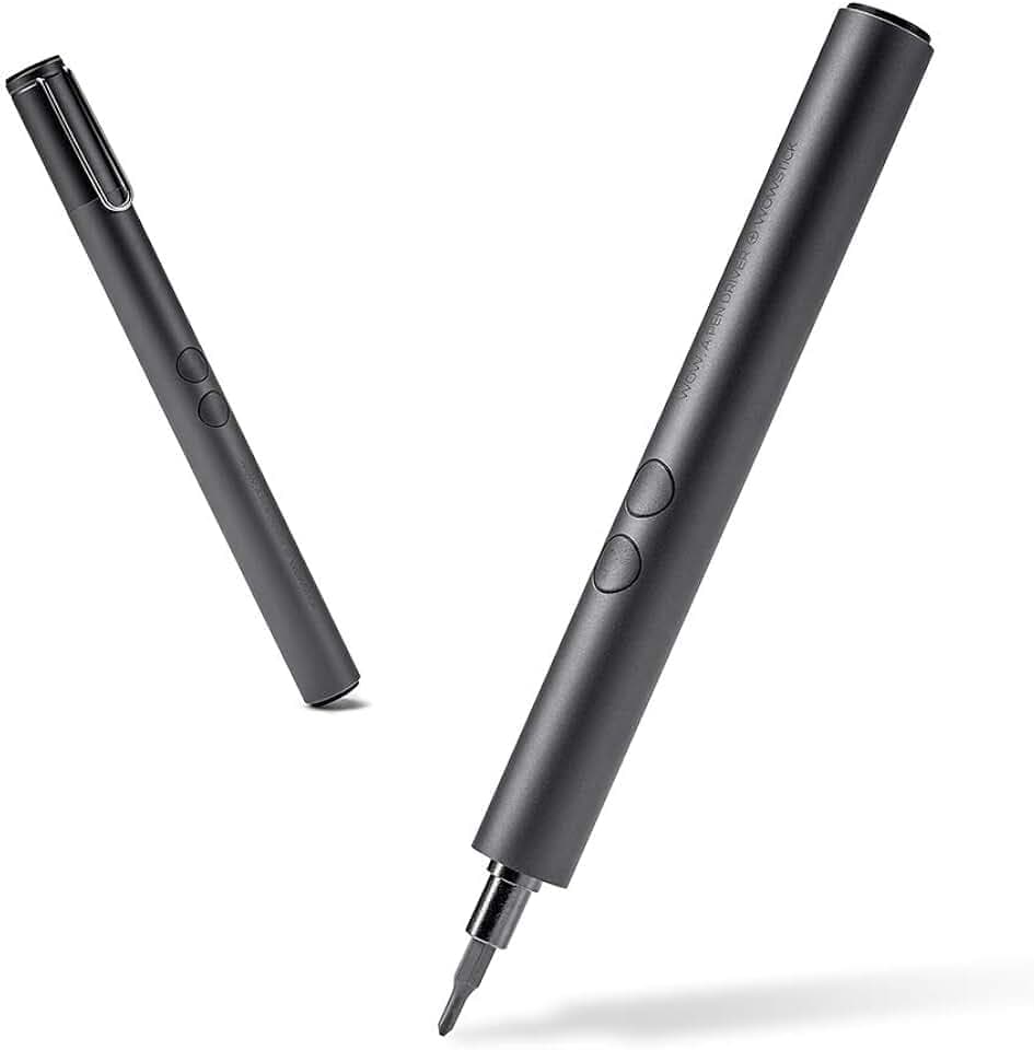 Wowstick Mini Elektro-Schraubendreher, 56 Bits und 3 wiederaufladbare LED-Leuchten Schraubendreher-Set (62)