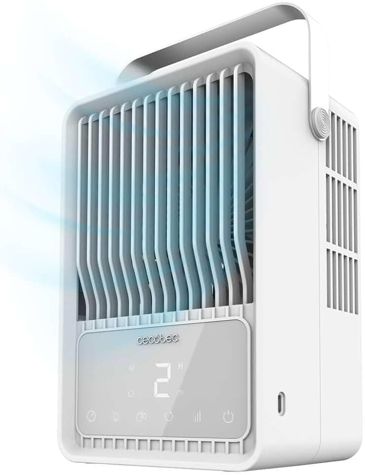 Cecotec Tisch-Luftkühler EnergySilence 500 DeskChill Smart, 500 ml