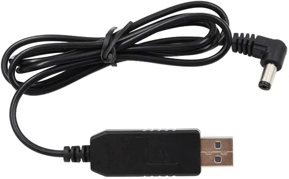 USB Charger Cable for BaoFeng Desktop Charger Base, for BaoFeng CH-5 CH-8 CHR-9700 Charger Base, for BaoFeng UV-5R UV-82 UV-9R Plus BF-A58 Walkie Talkie