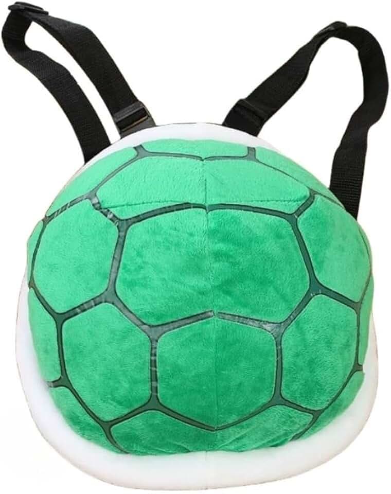 Grüner Schildkröten-Rucksack, Niedliche Plüschtiere, Lustige Plüsch-Schildkrötenpanzer 30cm