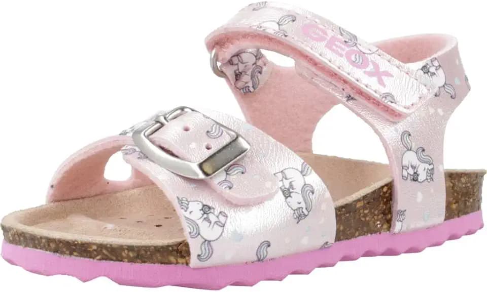 Geox Mädchen B Sandal Chalki Girl Sandalen