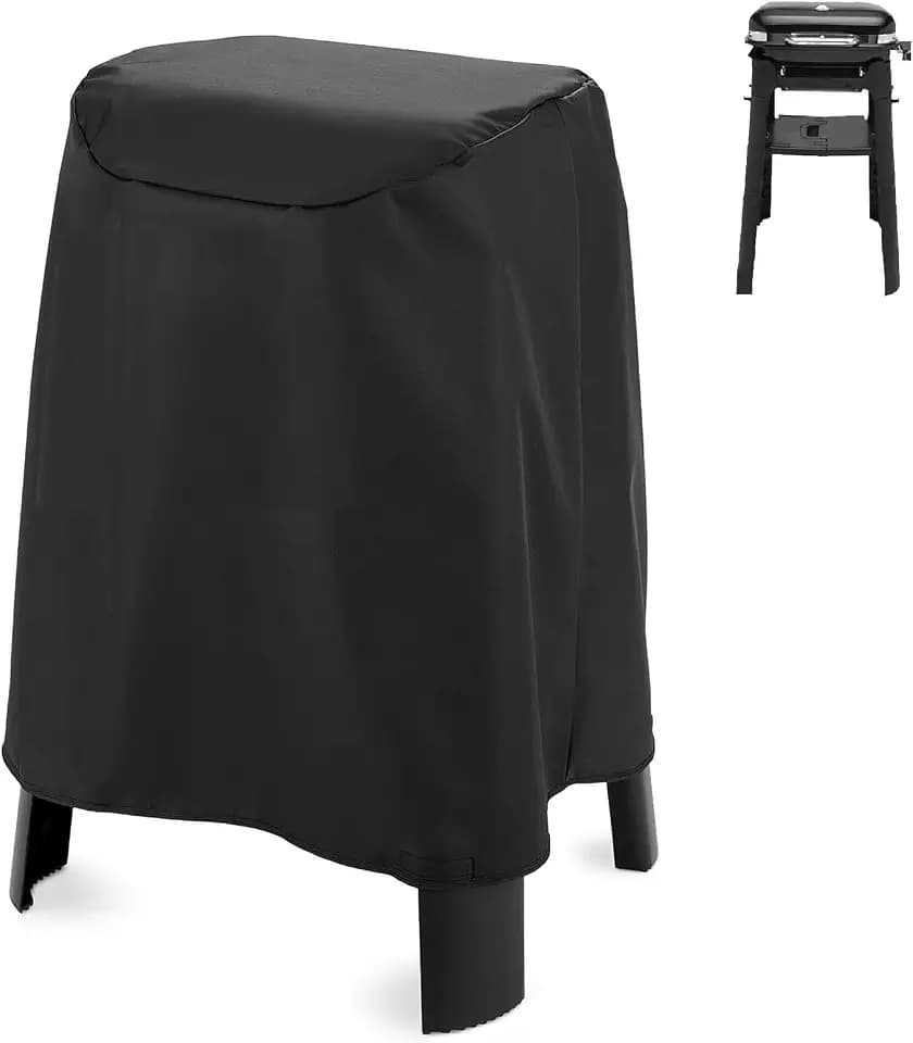 Grill Cover for Weber Lumin Electric/Compact Grill with Stand, Waterproof