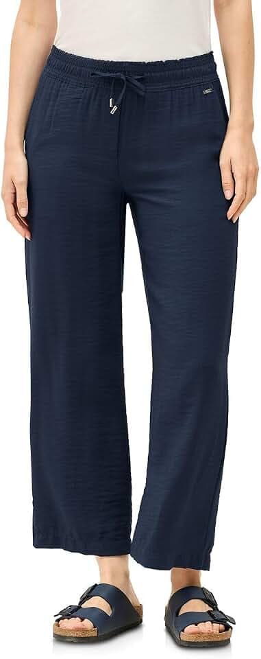 Cecil Damen Twill-Hose mit Struktur B379444