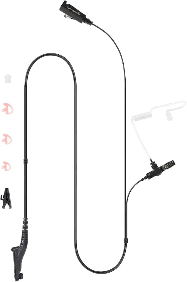 commountain Earpiece Compatible with Motorola Radios APX-6000 XPR-7550e
