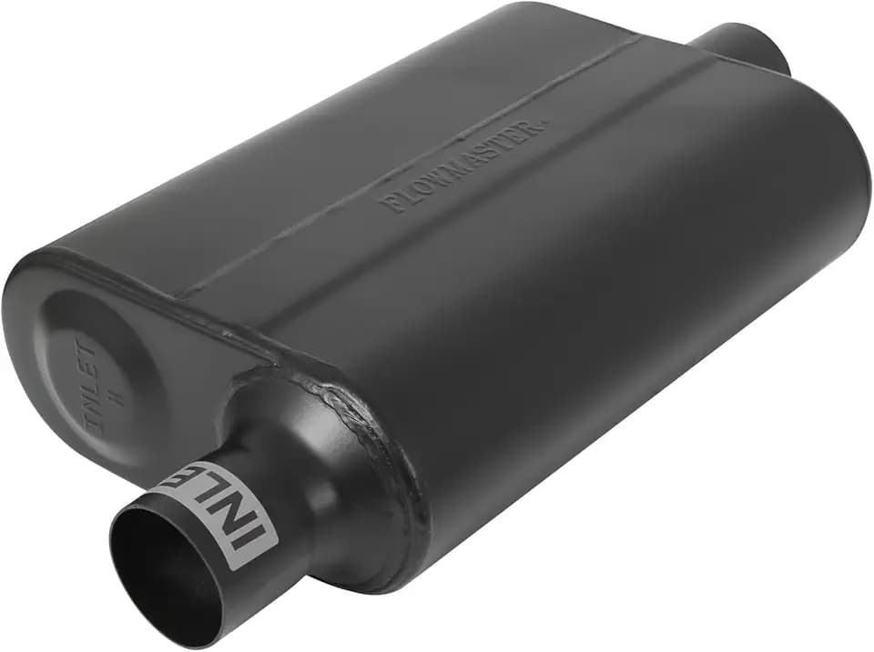 Flowmaster 842446 Super 44 Series Muffler 409S - 2.25 Offset In and 2.25 Center Out Aggressive Sound