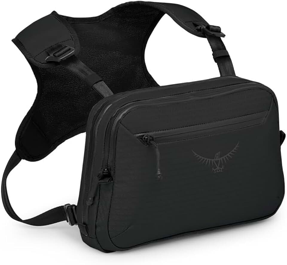 Osprey Archeon Commuter Chest Rig Bag, Black