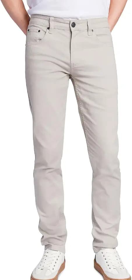 VICTORIOUS Men's Skinny Fit Color Stretch Jeans