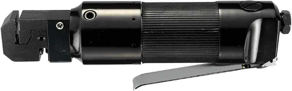 Rodcraft RC6301 Druckluft Loch- und Absetzzange, für Blechen bis 1,2 mm Stärke, Lochdurchmesser 5 mm, schwarz
