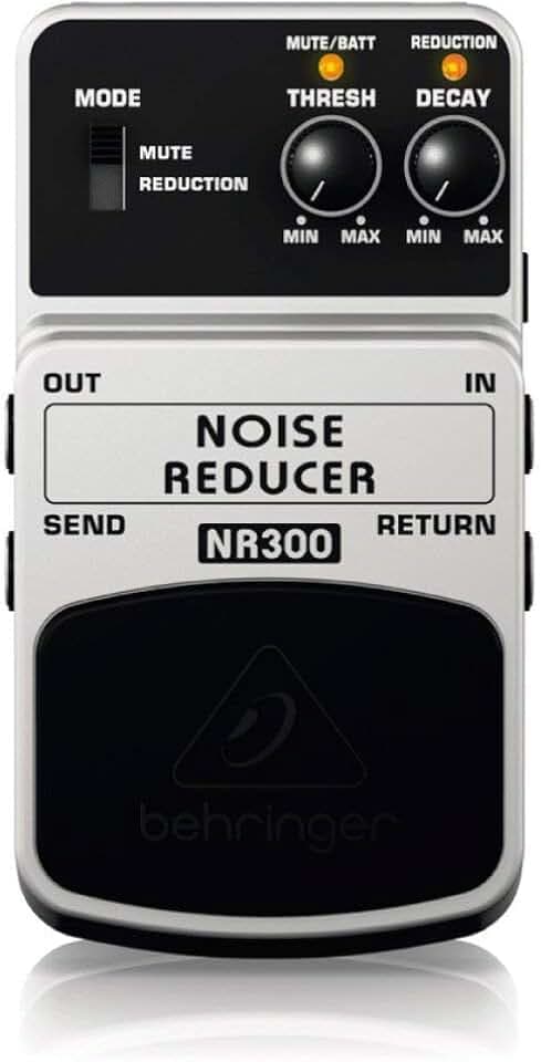 Behringer NOISE REDUCER NR300 Ultimatives Effektpedal zur Rauschunterdrückung