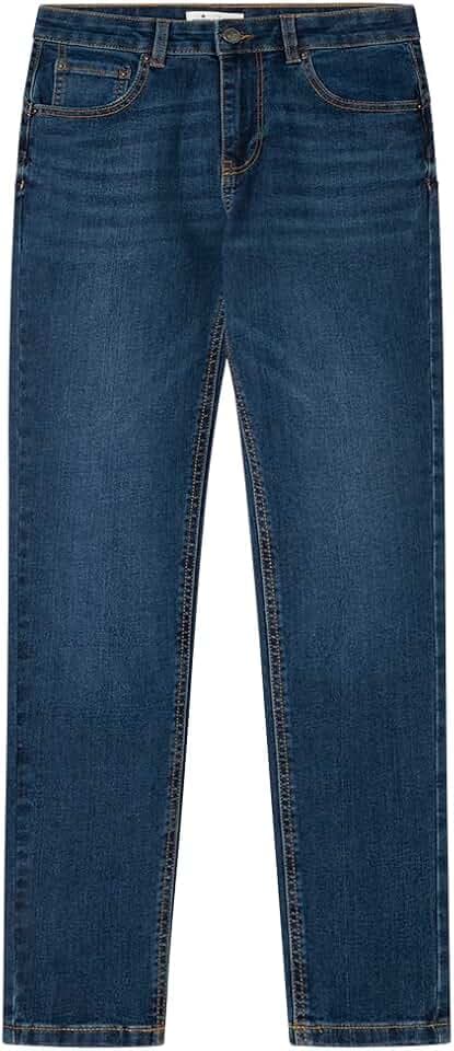 SPRINGFIELD Hemd mit Struktur und Bäumen, Blau, Größe 40