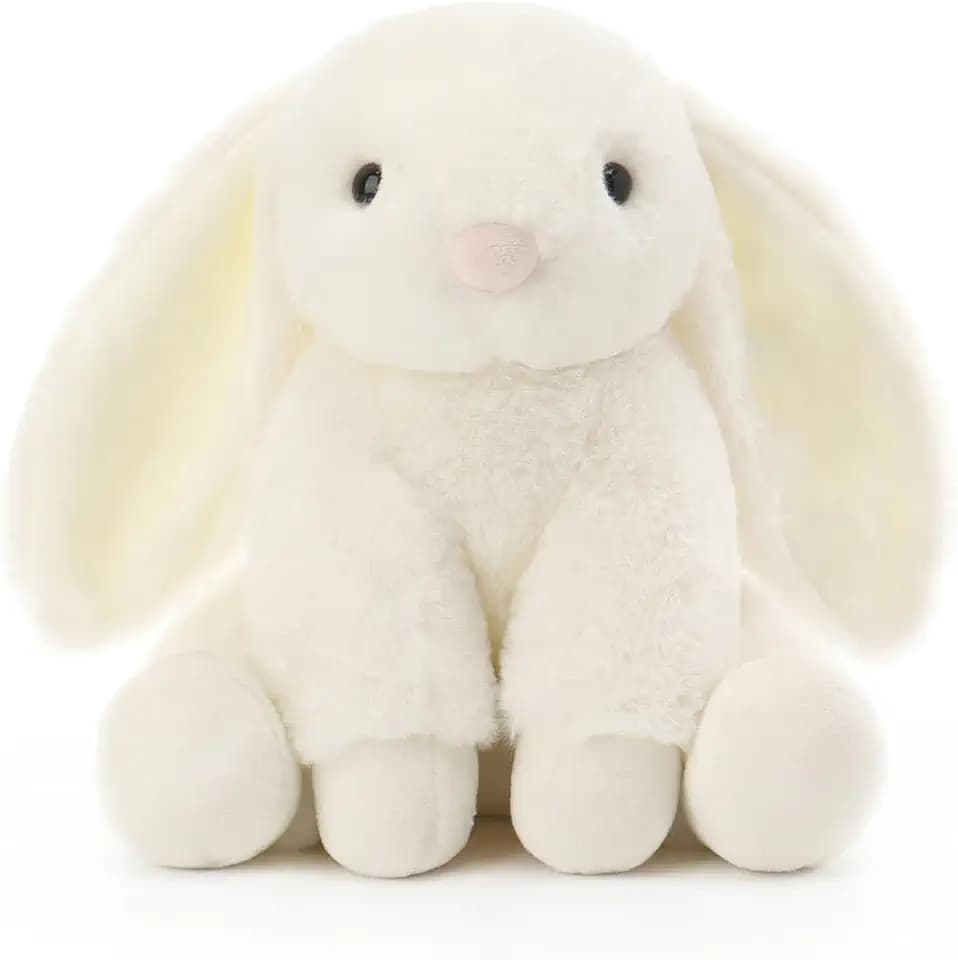 Apricot Lamb Plüschtiere Plüsch Weich Gefüllte Tiere Sahnehase Bunny Kuscheltier für Kinder und Baby 20cm