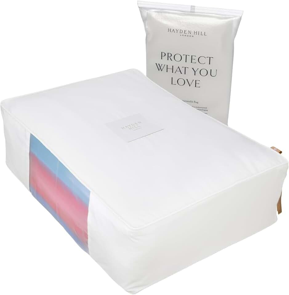 Hayden Hill Luxuriöse Aufbewahrungstasche aus Bio-Baumwolle, 50 cm
