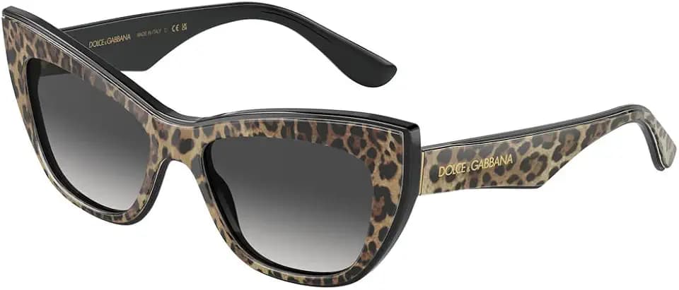 Dolce & Gabbana Sunglasses DG 4417 31638G Leo Brown/Black Grey Gradient