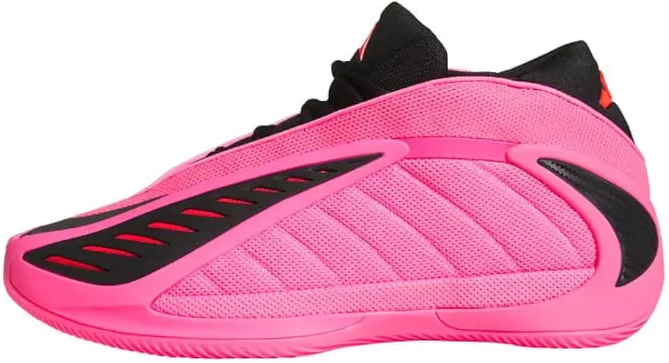 adidas Unisex Anthony Edwards 2 Lucid pinkCore Black/Lucid red 10 US