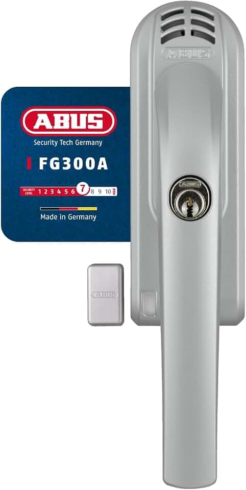 ABUS Fenstergriff FG300A mit Alarm - Alarmfunktion, gleichschließend