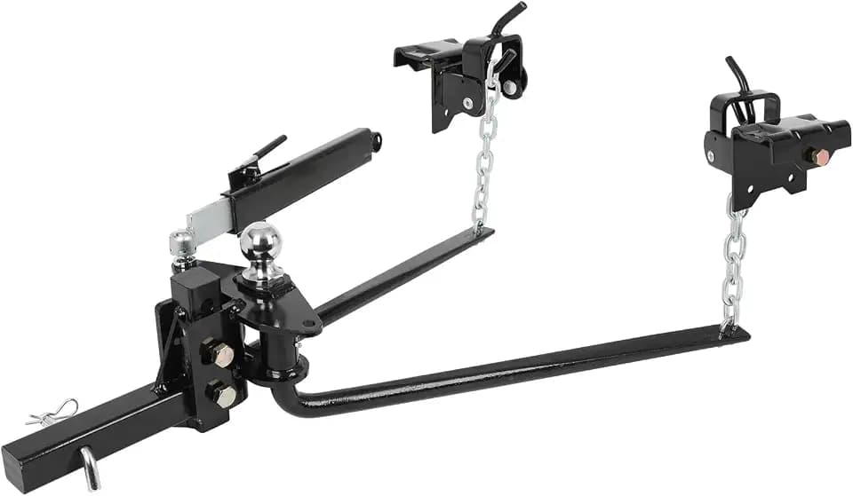 Weight Distribution Hitch with Sway Control Bar, Trailer Tow Hitch Bar Kit