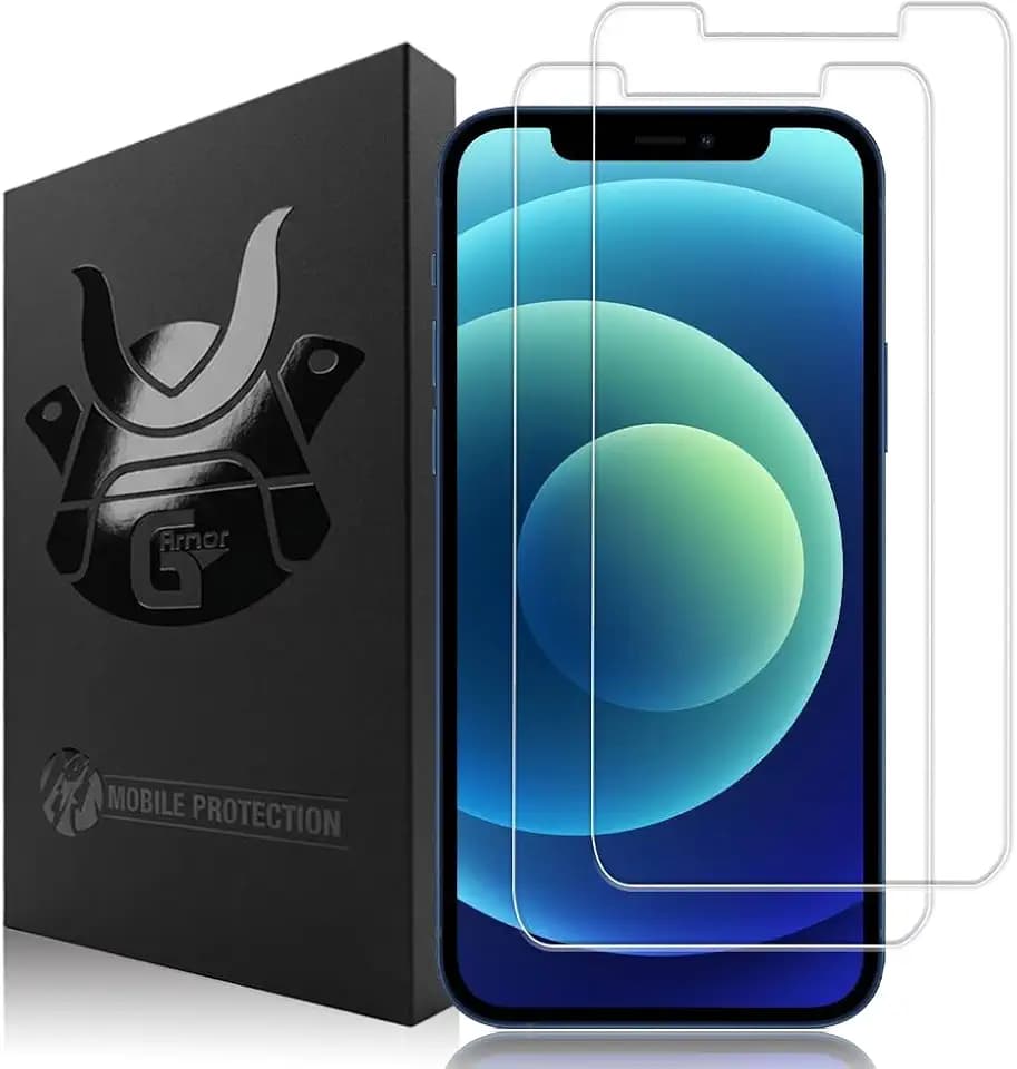 2 Pack Glass Screen Protector for iPhone 12 Mini