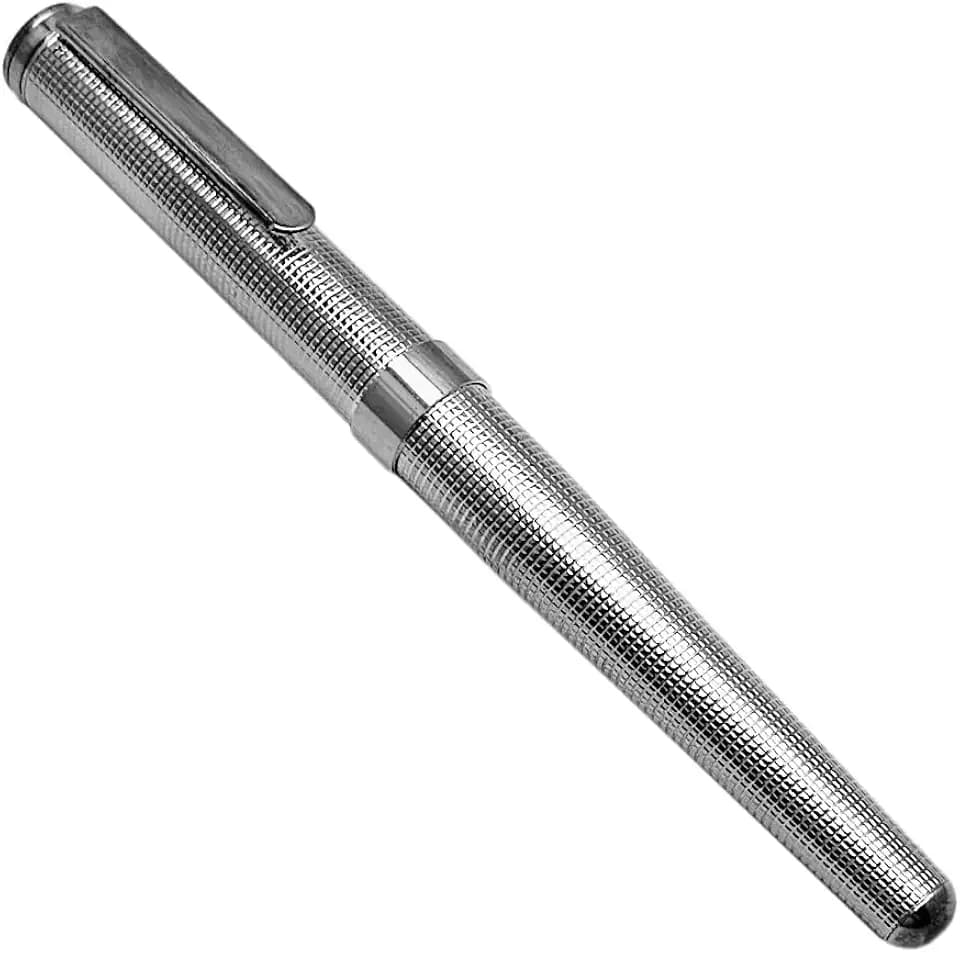 Füllfederhalter GLOBUS aus massivem Silber 925/1000