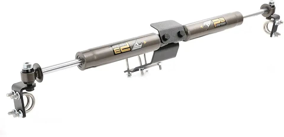 Dual Steering Stabilizer 2.0 Tube for 07-18 Jeep Wrangler JK