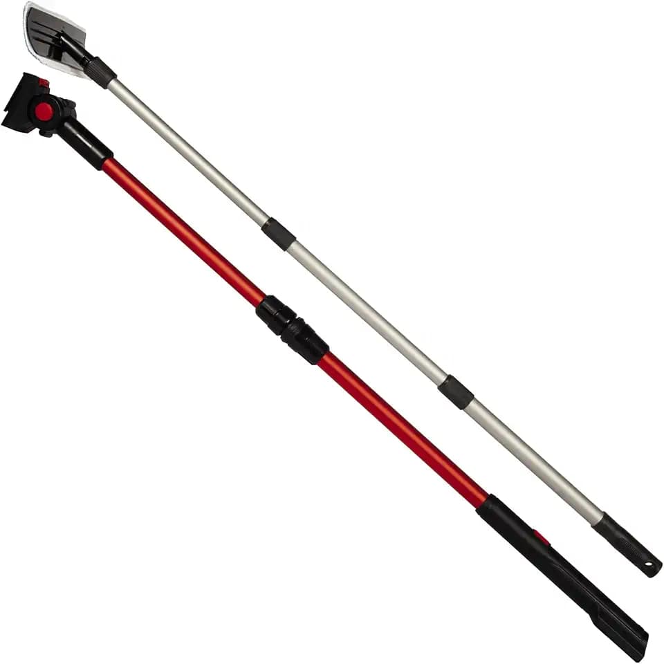 Einhell Teleskopstangenset BRILLIANTO (passend für Akku-Fensterreiniger BRILLIANTO, 2x stufenlos verlängerbare Teleskopstangen, inkl. Mikrofaserpad)