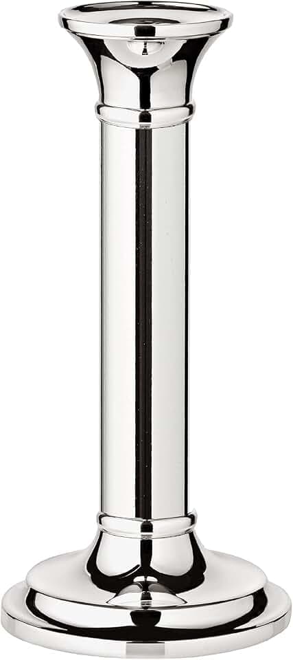 EDZARD Kerzenleuchter Fiona (H 18 cm), versilbert, anlaufgeschützt