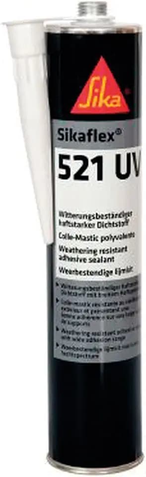 Sparset 12x Sikaflex 521-UV Hybriddichtstoff Wohnwagendichtmasse 300ml Weiß